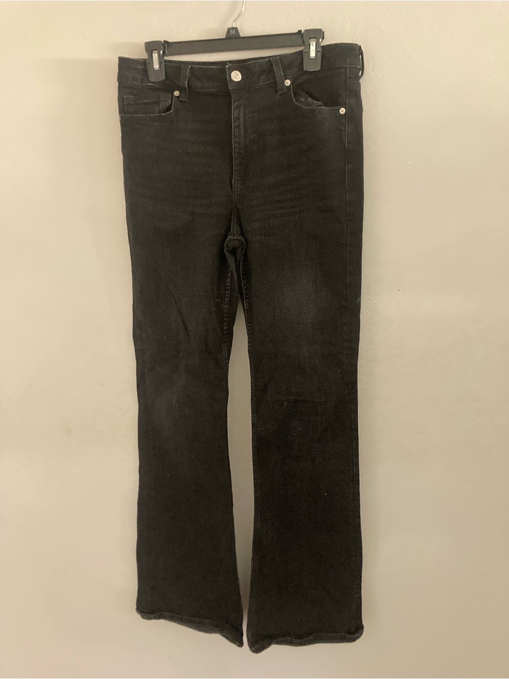 Zara Black Flare Jeans for Women